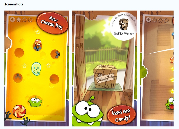 free download and play cut the rope